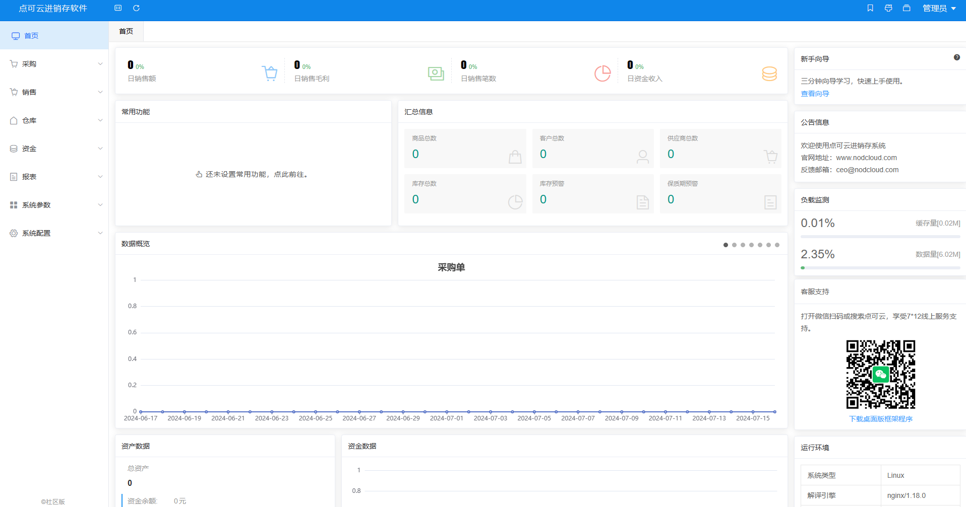 点可云ERP进销存V7社区版